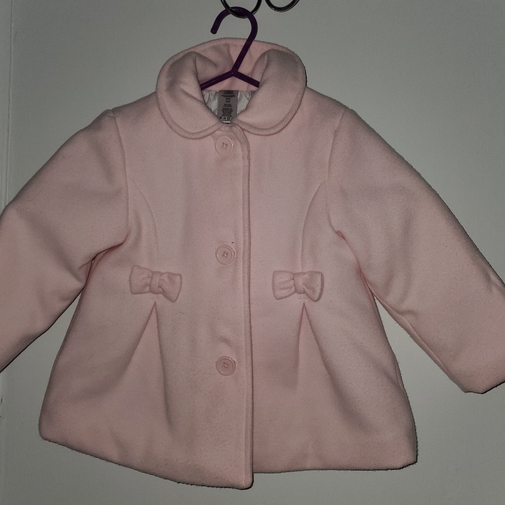 Baby pink jacket 24m